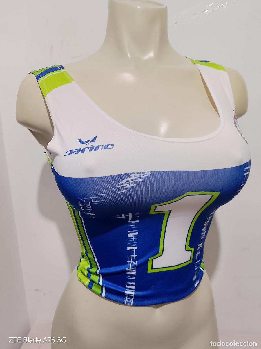 Sports collectibles: Dani Pedrosa motogp camiseta racing shirt chica mujer girl sexy top 38x43cts S