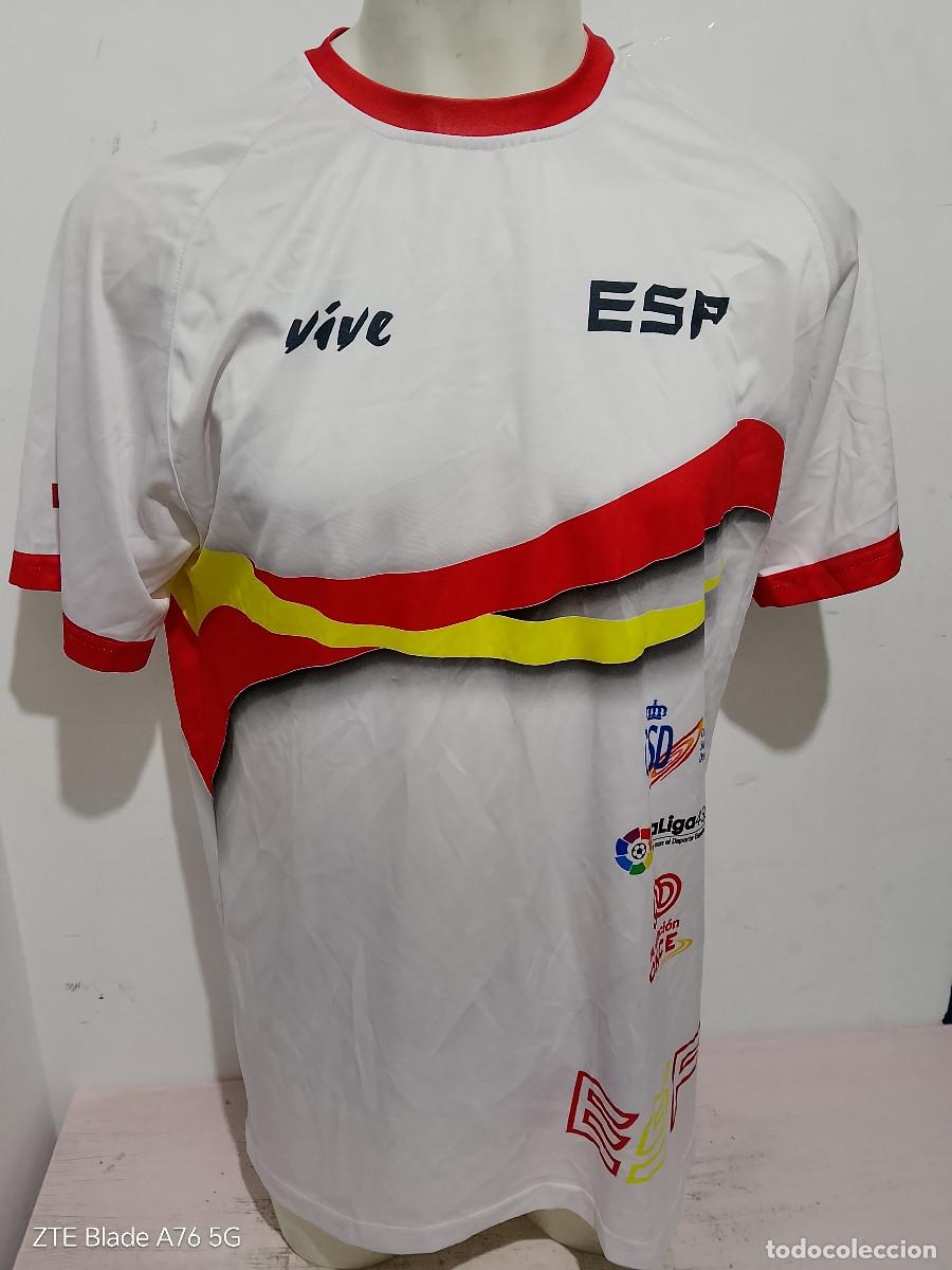 Sports collectibles: Espa&ntilde;a camiseta juegos olimpicos seleccion L 54cts