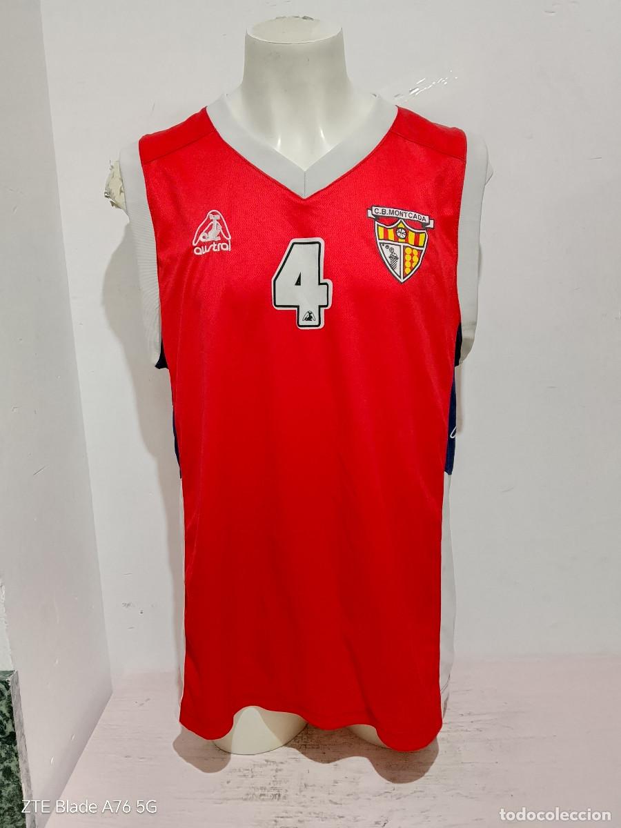 Coleccionismo deportivo: CB Montcada Barcelona camiseta basquet catalunya 62x85cts xl