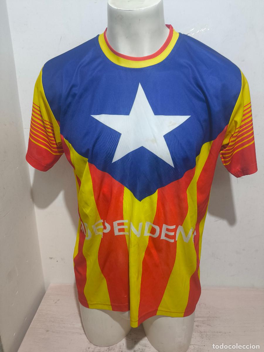 Coleccionismo deportivo: Independencia catalunya camiseta politic shirt senyera xxl 60cts