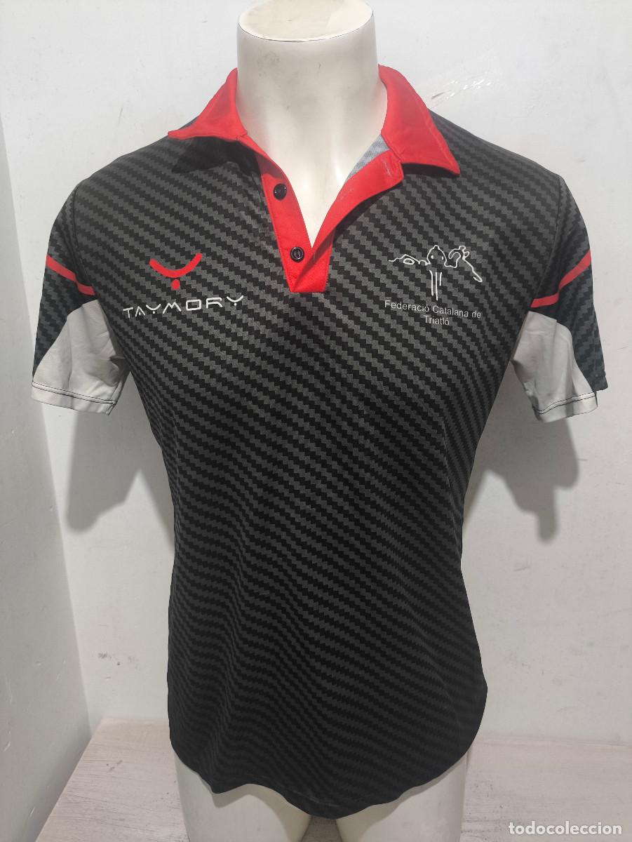 Coleccionismo deportivo: Catalunya triatlon atletismo camiseta shirt polo running triathlon L 53cts