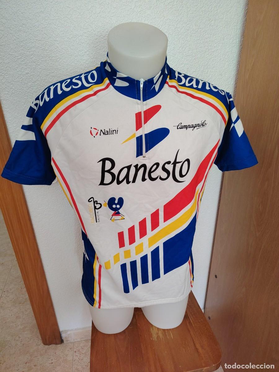 Coleccionismo deportivo: MAILLOT DE CICLISMO EQUIPO CICLISTA BANESTO. XACOBEO 93 1993 CAMINO SANTIAGO.