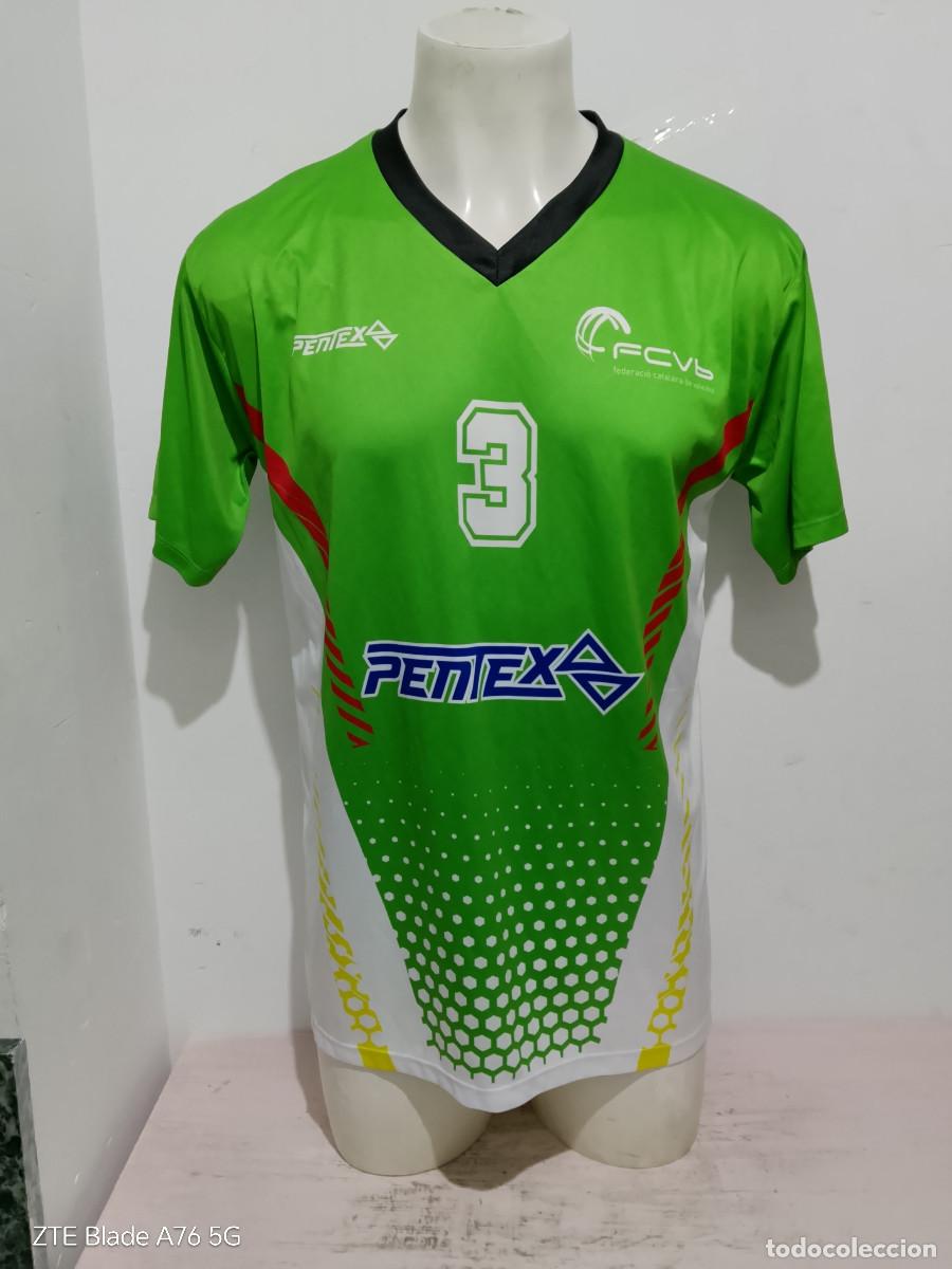 Coleccionismo deportivo: Federaci&oacute; Catalana de Voleibol camiseta volleyball shirt L 62cts seleccion catalunya