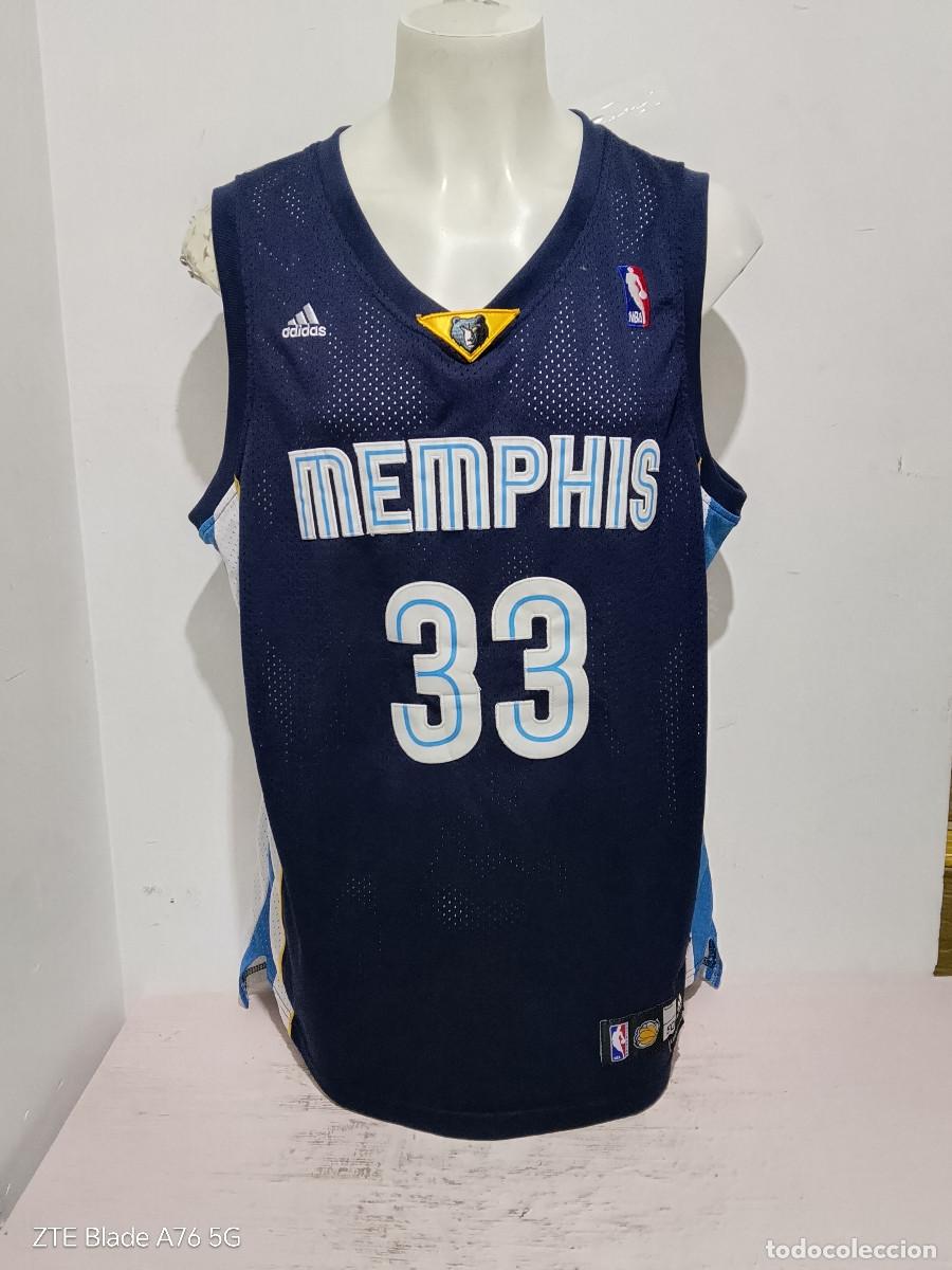 Coleccionismo deportivo: Memphis Gasol camiseta Grizzlies NBA basketball basket basquet shirt 62x82cts