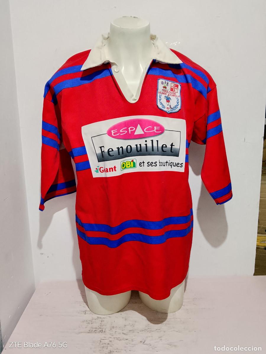 Coleccionismo deportivo: Toulouse Lalande Aucamville XV Rugby France jersey shirt camiseta xl 65cts