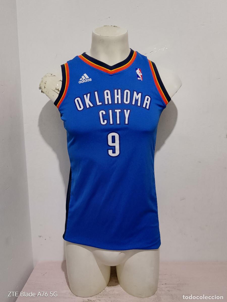 Coleccionismo deportivo: Oklahoma City Thunder Ibaka NBA camiseta basketball basket basquet shirt xs 45x70cts