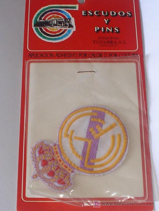 Escudo del real madrid, para pegar con plancha - Vendido en Venta Directa -  16616003
