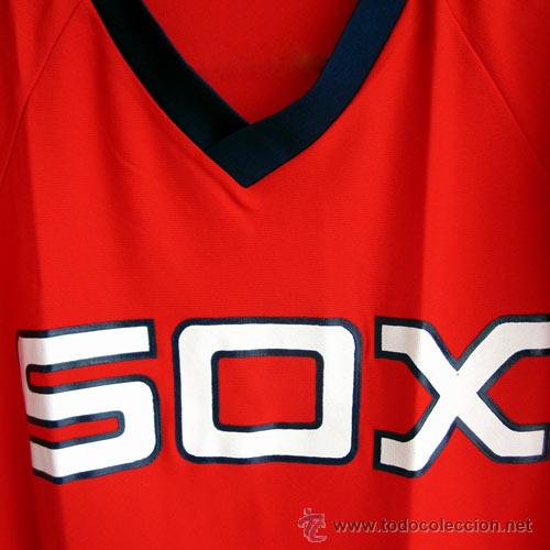 Coleccionismo deportivo: CAMISETA B&Eacute;ISBOL ORIGINAL BOSTON RED SOX (1980'S) - MADE IN U.S.A. - SAND-KINT &ndash; TALLA PEQUE&Ntilde;A