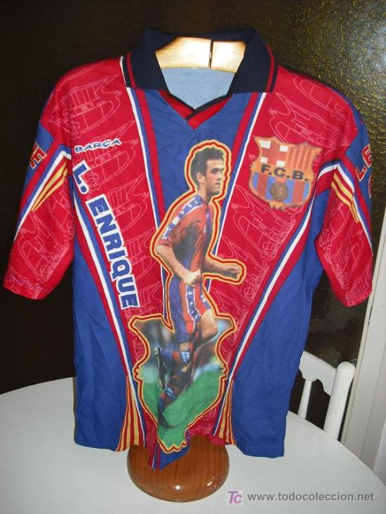 Sports collectibles: PRECIOSA CAMISETA F.C. BARCELONA PARA FANS DE LUIS ENRIQUE. TALLA M