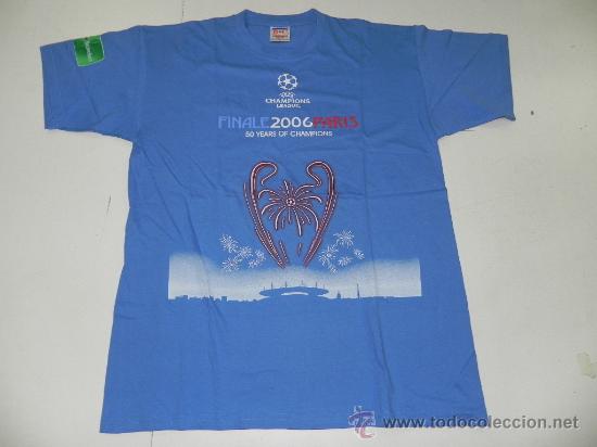 Collezionismo sportivo: CAMISETA DEL FINAL DE LA CHAMPIONS LEAGUE 2006, PARIS, BARCELONA F.C. & ARSENAL, FUTBOL, MUY BUEN ES
