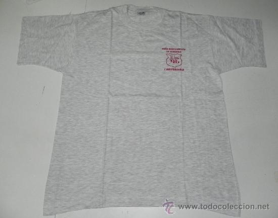 Collezionismo sportivo: CAMISETA DE  PE&Ntilde;A BARCELONISTA LA SERRANIA, I ANIVERSARIO, , SIN USO, TALLA GRANDE.