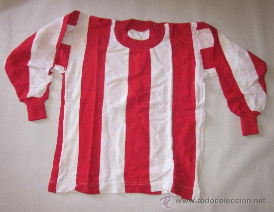 Sports collectibles: CAMISETA DEL AT.BILBAO,AT.MADRID,GIJON,ALMER&Iacute;A,ETC,..,A&Ntilde;OS 60,A ESTRENAR