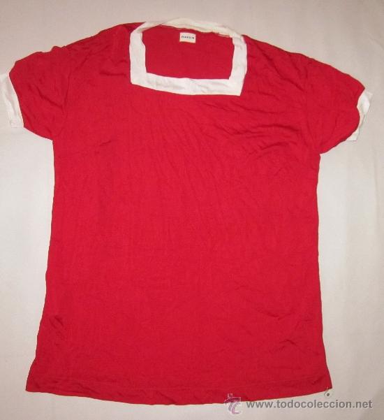 Collezionismo sportivo: CAMISETA MANCHESTER UNITED,LIVERPOOL,HAMBURG SV,REAL MURCIA,....,RAYON,FUTBOL, A&Ntilde;OS 60,A ESTRENAR