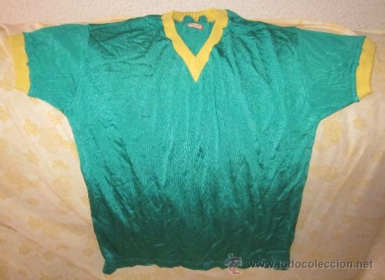 Collezionismo sportivo: CAMISETA DE BRASIL,EN RAYON,FINALES A&Ntilde;OS 50,FUTBOL,A ESTRENAR