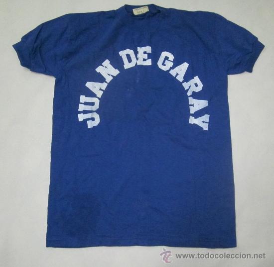 Collezionismo sportivo: CAMISETA DE INSTITUTO JUAN DE GARAY,100%ALGOD&Oacute;N,A&Ntilde;OS 60 &oacute; 70,A ESTRENAR