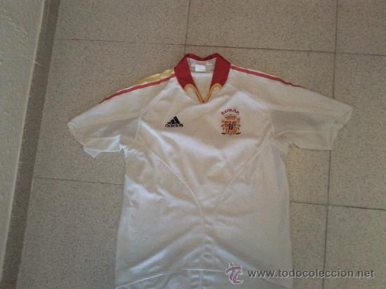 camiseta original de españa 2004,con n - Comprar Camisetas de Fútbol Antiguas en todocoleccion - 37753324