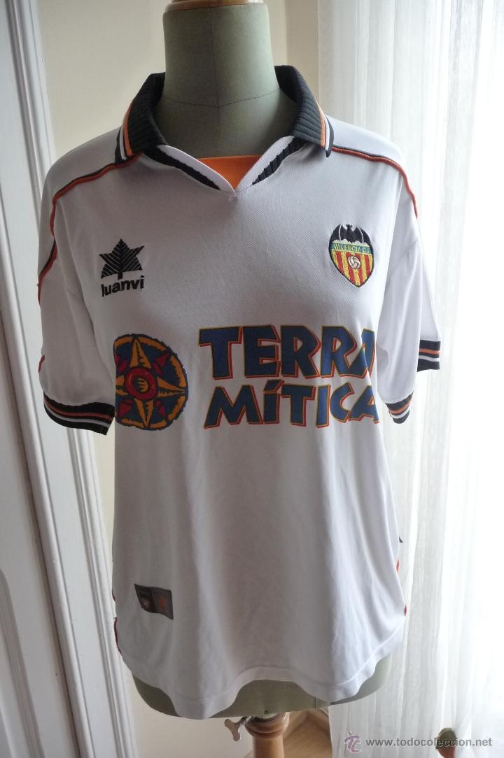 f-804)camiseta valencia club de futbol terra m - Sold at Auction - 41668547