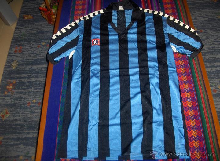 camiseta inter de milán marca meyba año 1980. t - Comprar Camisetas de  Fútbol en todocoleccion - 44814542
