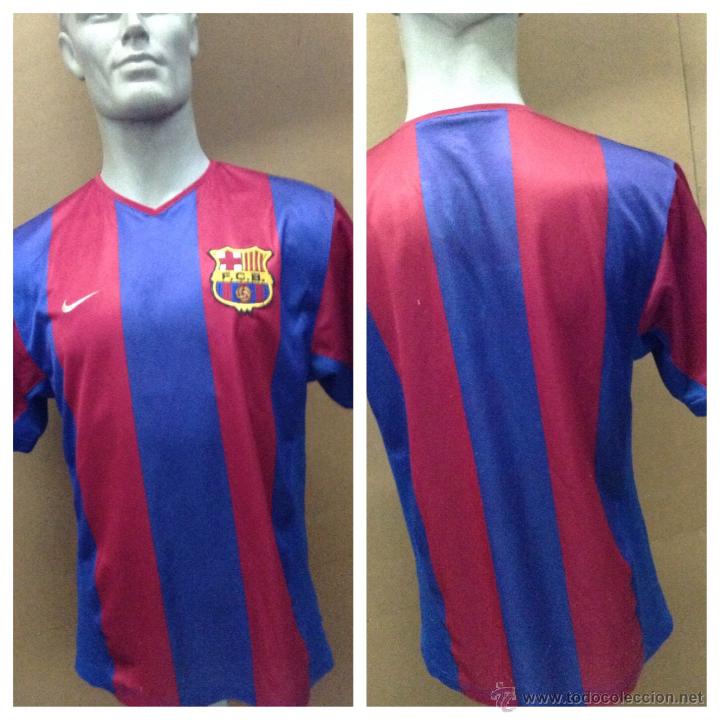 camiseta barça antigua