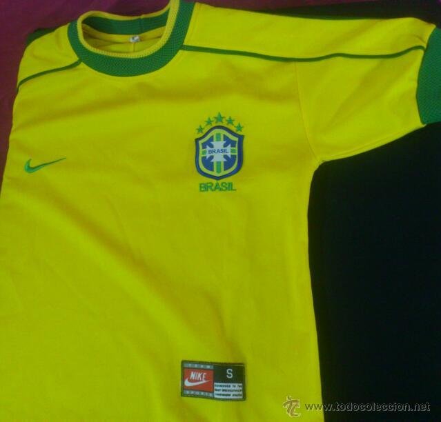 camiseta futbol original nike seleccion brasil - Comprar Camisetas de Fútbol  en todocoleccion - 46794736