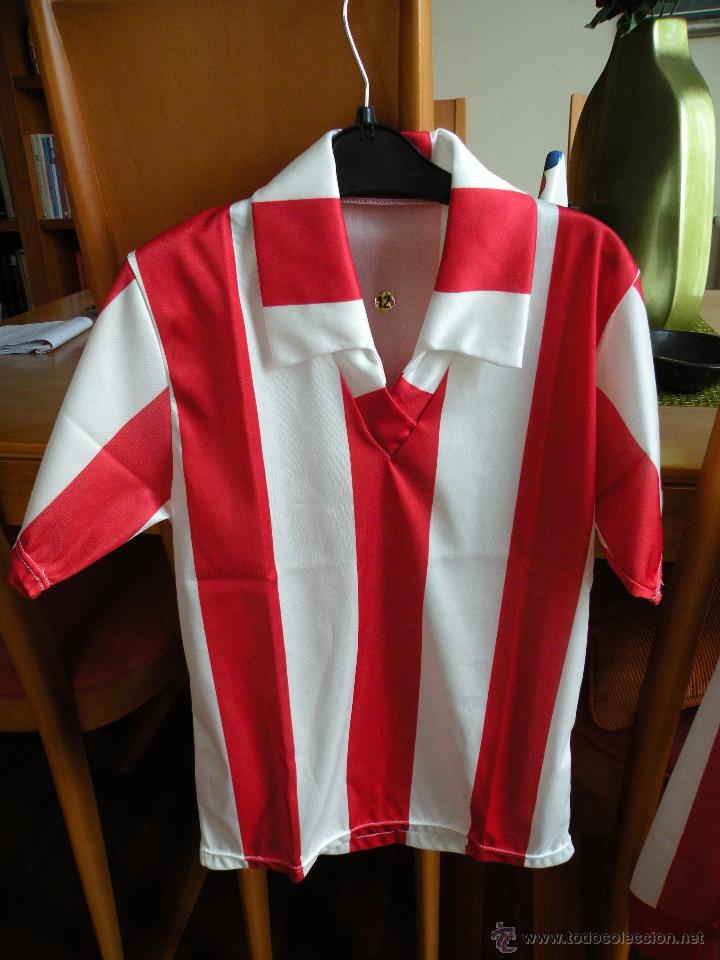 Sports collectibles: CAMISETA MANGA CORTA ATHLETIC BILBAO ORIGINAL VINTAGE A&Ntilde;OS 80, TALLA 12, NUEVA SIN USAR