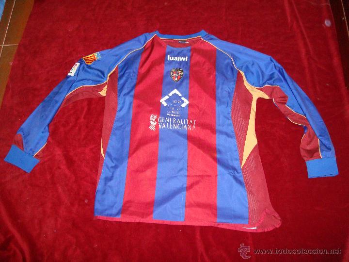 Collezionismo sportivo: levante camiseta match worn reggi manga larga marca luanvi talla l