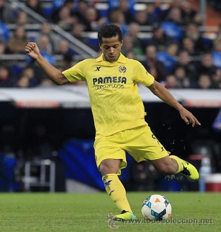 Colecionismo desportivo: CAMISETA DE JUGADOR DEL VILLARREAL. GIO DOS SANTOS.