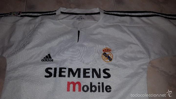 Collezionismo sportivo: Camiseta Adidas Real Madrid Siemens Mobile talla L