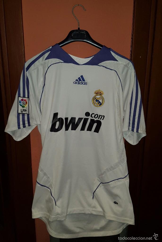 Collezionismo sportivo: CAMISETA ADIDAS REAL MADRID BWIN.COM TALLA L