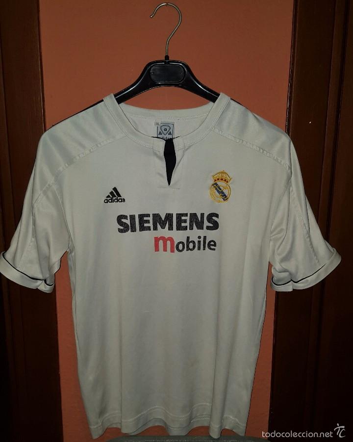Collezionismo sportivo: Camiseta Real Madrid siemens Mobile talla 16