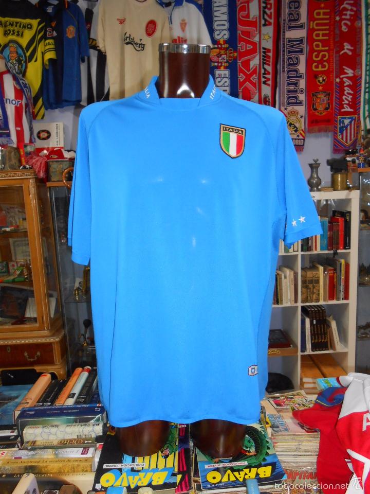 Collezionismo sportivo: CAMISETA DE ITALIA. SELECCION ITALIANA. GIGANTE. TALLA XXL. SIN DORSAL. TDKDEP9