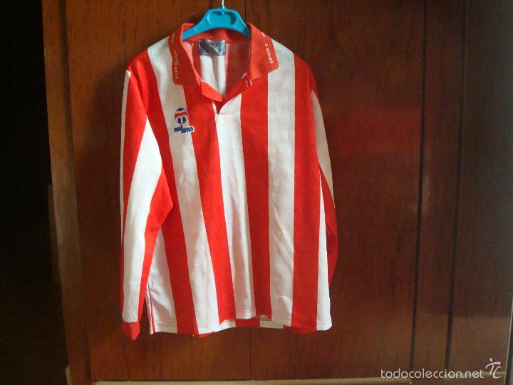 Colecionismo desportivo: massana a&ntilde;os 80 manga larga atl.madrid  bilbao almeria