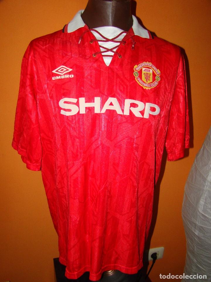 Antigua Camiseta Manchester United   Año 1992     Vendido En Venta