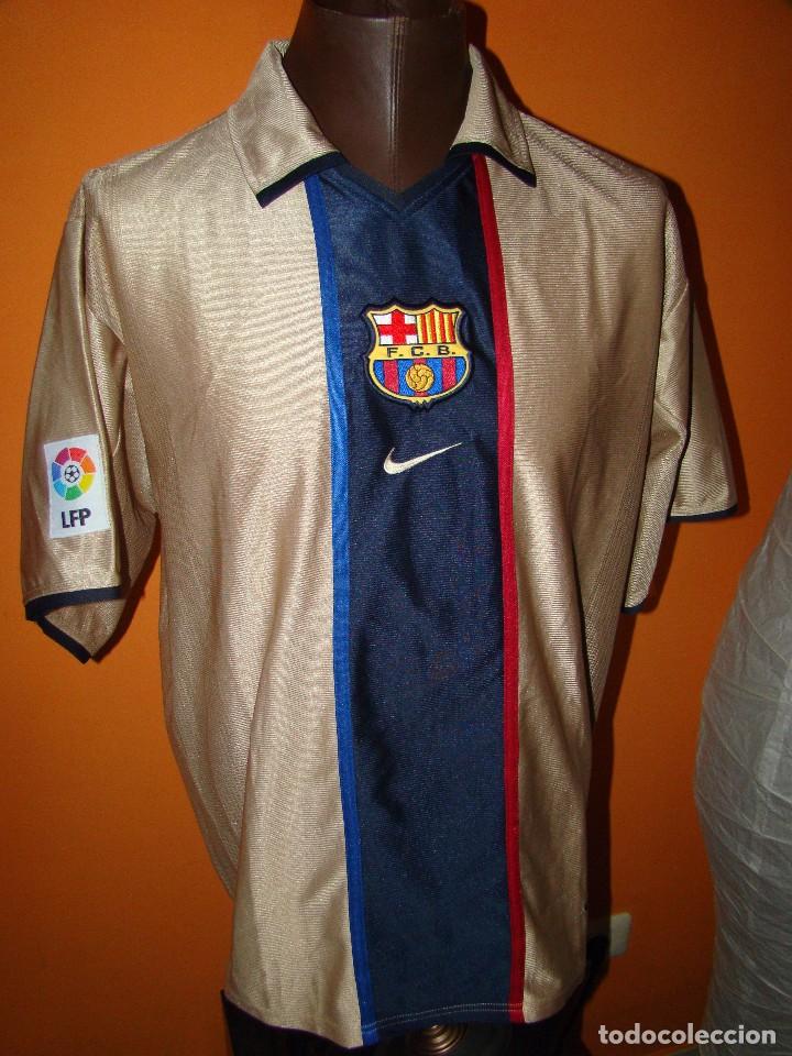 camiseta barça antigua