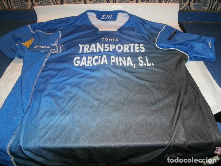 Collezionismo sportivo: camiseta de futbol joma nueva xl, transportes garcia pina, zaragoza, n2