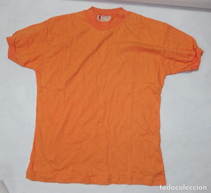 Collezionismo sportivo: CAMISETA HOLANDA,FUTBOL,COTTON,NOVO,A&Ntilde;OS 60,A ESTRENAR