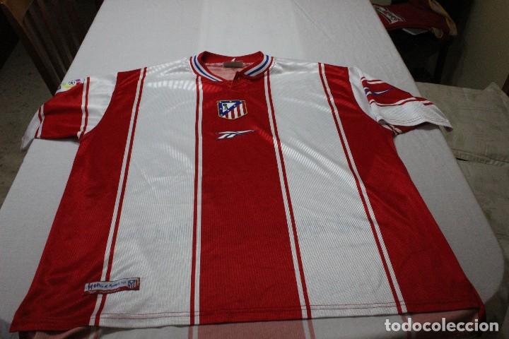 camiseta vintage atletico de madrid