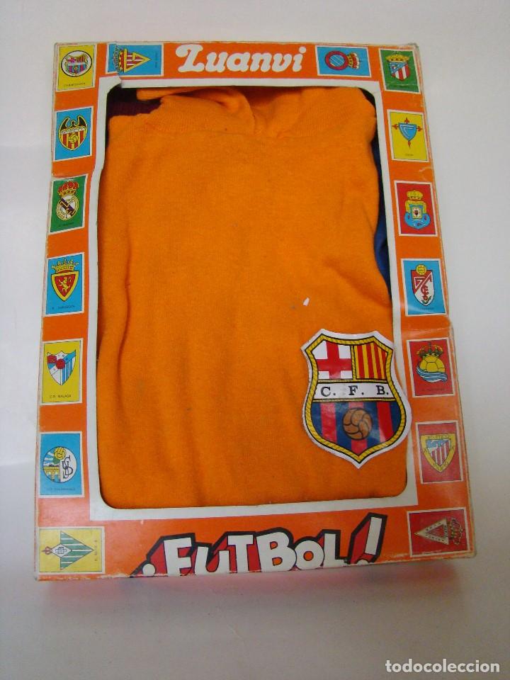 Coleccionismo deportivo: LUANVI - EQUIPACI&Oacute;N INFANTIL BARCELONA - NUEVA EN CAJA ORIGINAL - GIUSSEPPE
