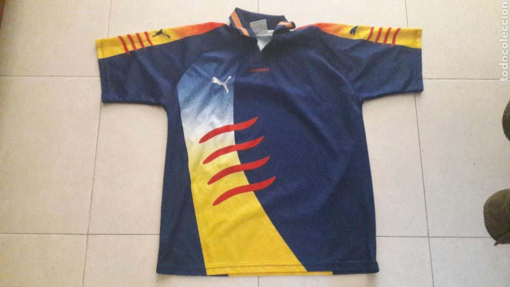 camiseta futbol catalunya seleccion cataluña - Compra venta en todocoleccion
