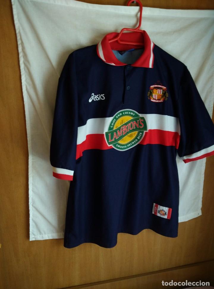 Sports collectibles: Original | Futbol | Talla L | Camiseta Sunderland a&ntilde;os 90