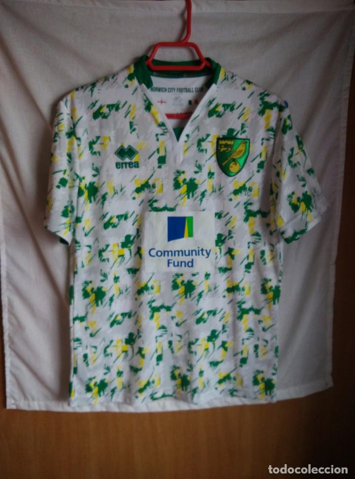 Collezionismo sportivo: Original | Futbol | Talla M | Camiseta del Norwich City #17 MATCH WORN