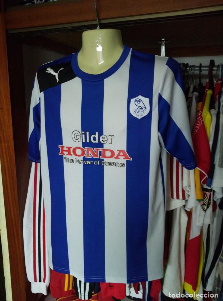 Colecionismo desportivo: Original | Futbol | Talla M (ce&ntilde;ida) | Camiseta del Sheffield Wednesday