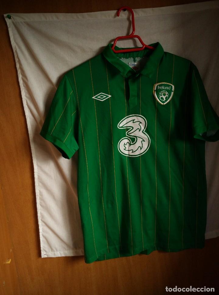 Coleccionismo deportivo: Original | Futbol | Talla M | Camiseta de la seleccion de Irlanda #10 Robbie KEANE