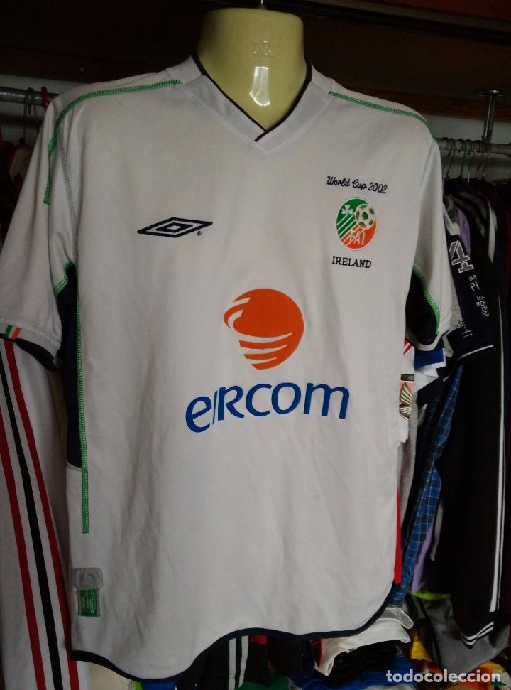 Coleccionismo deportivo: Original | Futbol | Talla M | Camiseta de la seleccion de Irlanda