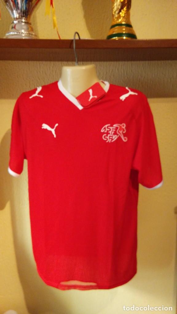 Coleccionismo deportivo: Nueva a estrenar y Original | Futbol | Talla M | Camiseta de la seleccion de Suiza