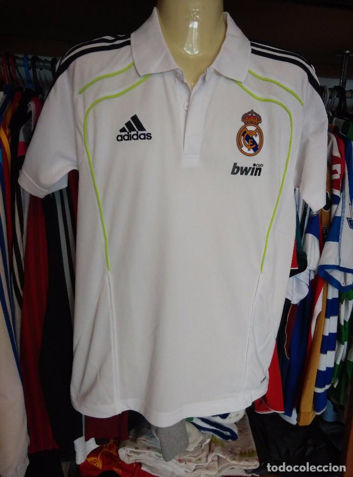 Colecionismo desportivo: Original | Futbol | Talla S | Camiseta - Polo Real Madrid PLAYER ISSUE