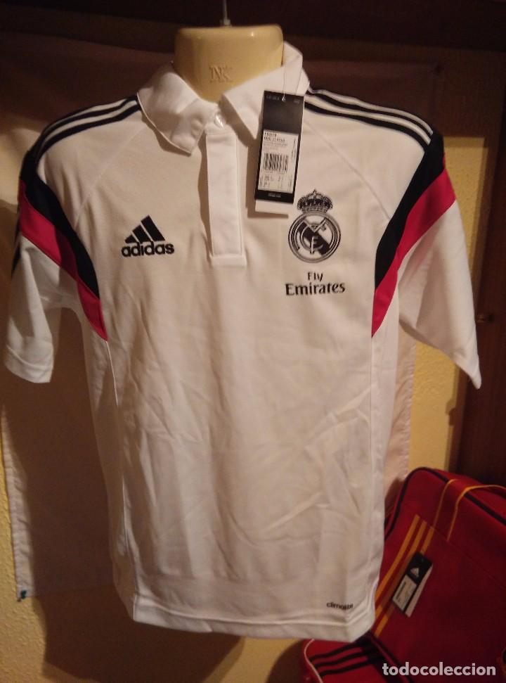 Coleccionismo deportivo: Nuevo a estrenar y Original | Futbol | Talla S | Camiseta - Polo Real Madrid PLAYER ISSUE