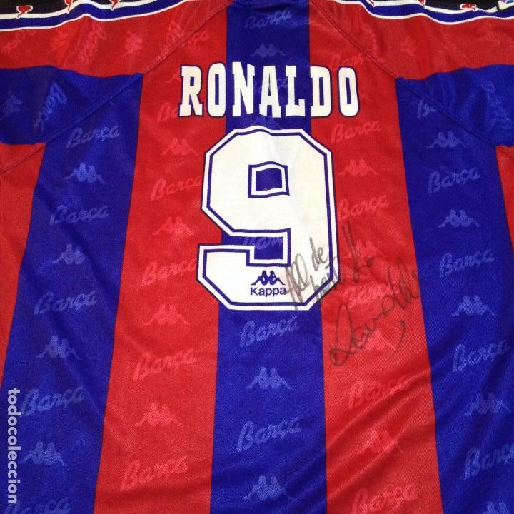 Camiseta ronaldo 9 futbol club fc barcelona cf - Vendido en Venta Directa -  94009430