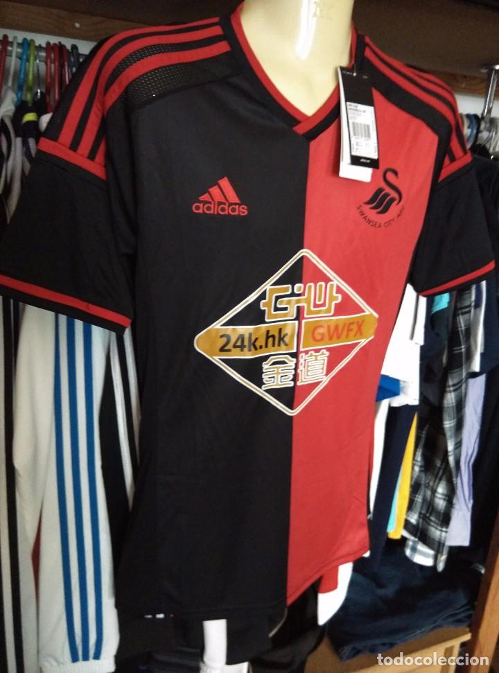 Coleccionismo deportivo: Nueva a estrenar y Original | Futbol | Talla S | Camiseta Swansea City