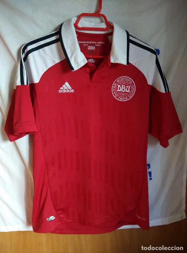 Coleccionismo deportivo: Original | Futbol | Talla S | Camiseta de la seleccion de Dinamarca